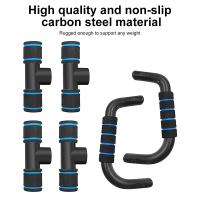 1par De Barras De Empuje En Forma De U Para Ejercicio De Pecho Equipo De Gimnasio En Casa Músculo Entrenamiento Antideslizante Para Manos Y Cuerpo - details 5