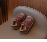 Zapatos Casuales Para Niños Ligeros Y Antideslizantes Cuero PU Suela De Goma Zapatos De Tenis Para Bebés Y Niños De 1 a 2 Años - details 10
