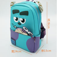 Mochila Loungefly Disney Monster Sullivan Mini PU De Cuero Para Hombre Y Mujer Bolsa De Moda Para Outdoor Y Escuela Regalo De Cumpleaños - details 2
