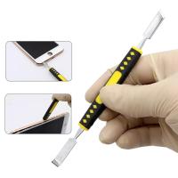 Kit De Herramientas Manuales Para Reparación De Teléfonos Móviles 6pcs Set De Abrazaderas Y Cuchillas Para Desmontaje De Teléfonos Metal Crowbar Y Spatula - details 30