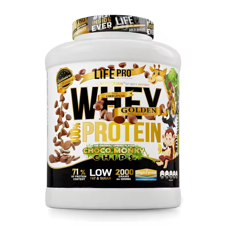 Whey gourmet 2kg Life Pro nutrition - 1