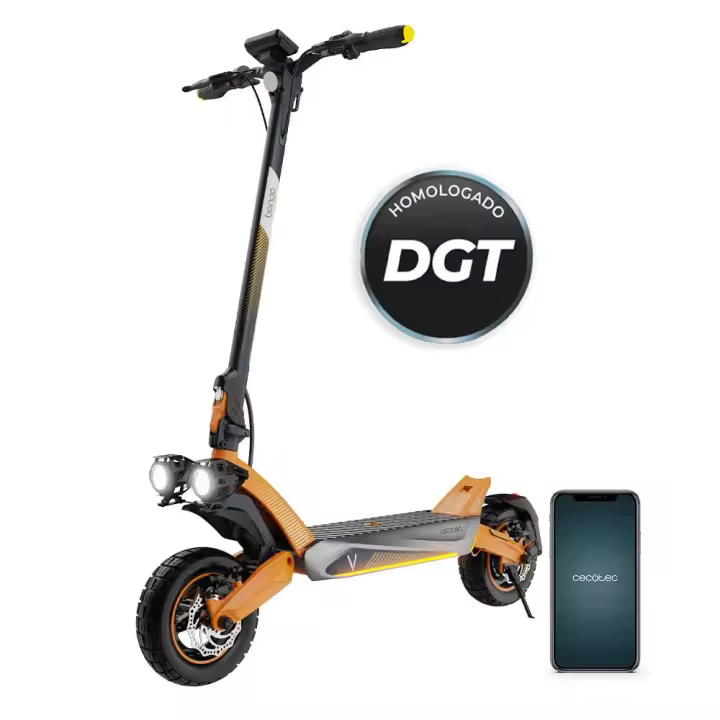 Cecotec Patinete eléctrico Ultra Potente Bongo V70 Connected - 1