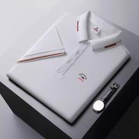 Camisa POLO Para Hombre De Manga Corta Veraniega Transpirable Camiseta Casual De Negocios De Alta Calidad Cómoda Top 2024 - details 6