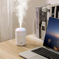 Mini humidificador de 4,68*3,07 pulgadas, humidificador de niebla USB de 300 ml, humidificador ultrasónico silencioso con luz LED, difusor de aceite esencial portátil, múltiples modos de pulverización, apagado automático, adecuado para el hogar - details 6