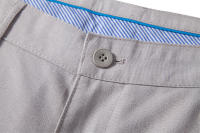 Otoño nuevos pantalones casuales de algodón y lino para hombres pantalones transpirables rectos juveniles de color sólido versátiles para hombres - details 14