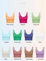 Sujetador Deportivo De Mujer SHINBENE Con Cuello En V Y Manga Larga Padded Short-sleeve Fitness Yoga Clásico Deportivo Top De Entrenamiento - details 1