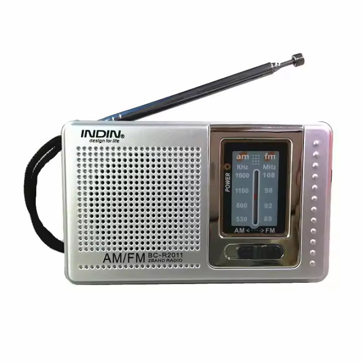 Radio portátil, radio transistor AM FM con chip DSP, altavoz incorporado, diseñada para personas mayores, fácil de usar, adecuada para el hogar, viajes, entretenimiento, trabajo, emergencias. - 1