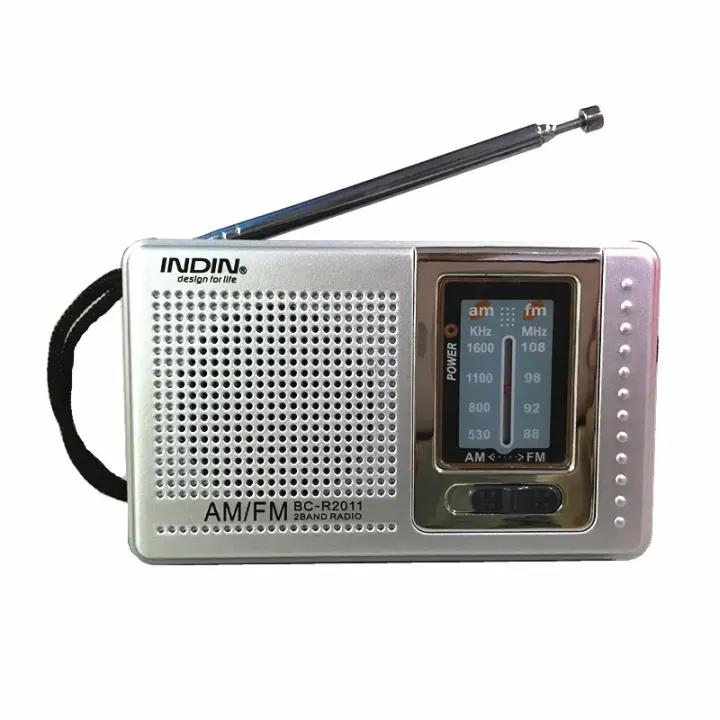 Radio portátil, radio transistor AM FM con chip DSP, altavoz incorporado, diseñada para personas mayores, fácil de usar, adecuada para el hogar, viajes, entretenimiento, trabajo, emergencias. - 1