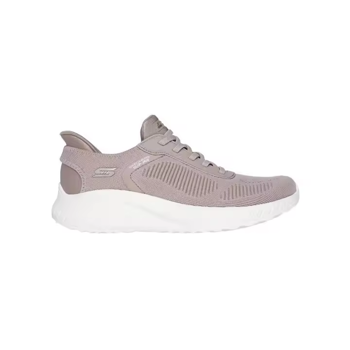 Zapatilla Mujer Skechers Bobs Squad Slip-ins Beige - 1