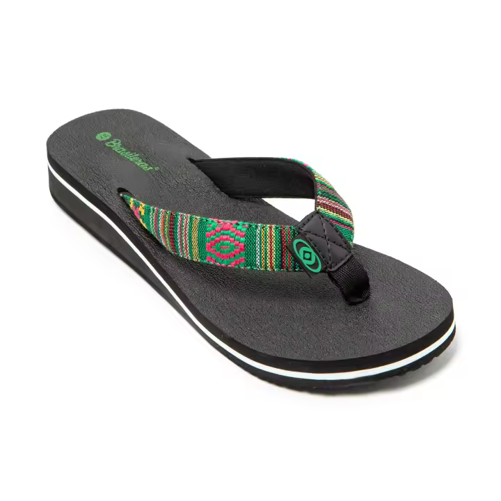 BRASILERAS Chanclas de Playa de Mujer con suela de goma Antideslizante - 1