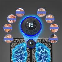 Almohadilla De Masaje Para Pies Eléctrica Recargable Por USB Herramienta De Masaje Del Suelo Negra Adecuada Para El Hogar Y Viajes Tamaño 33cm*15cm*3cm - details 2