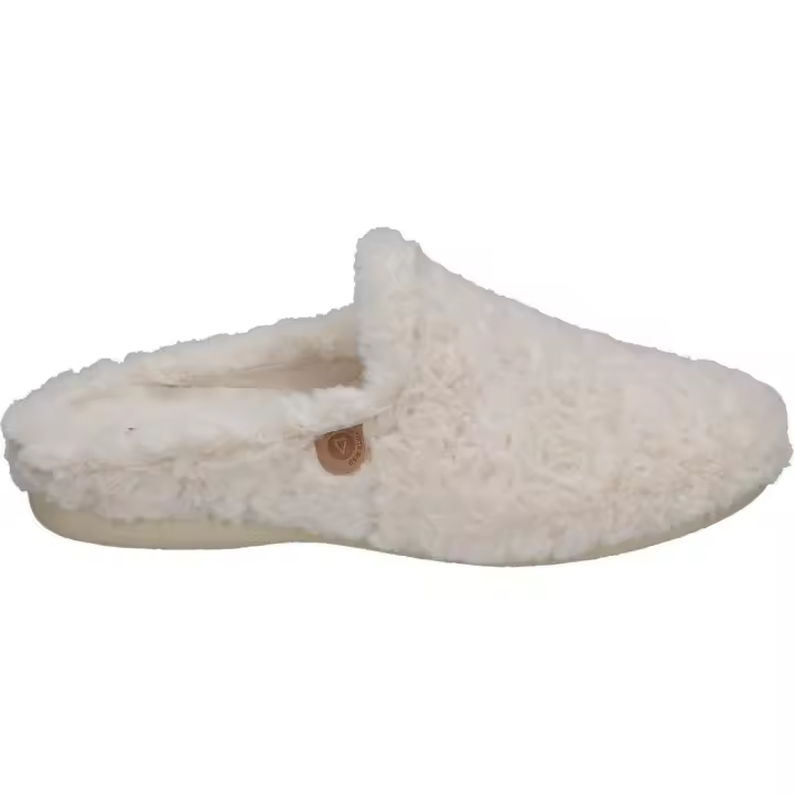 VIVANT | Zapatilla de Casa Destalonada Vivant para Mujer – Pantuflas en Color Hielo – Zapatillas para Casa sin Cierre – Con Borreguito – Cómodas – Confort – Relax – Modelo 242025 - 1