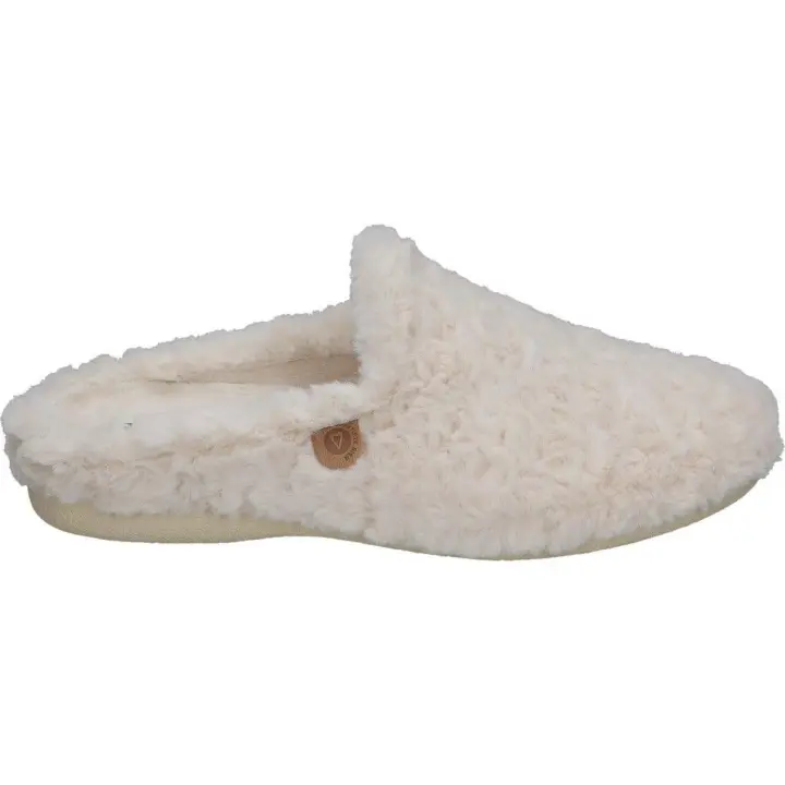 VIVANT | Zapatilla de Casa Destalonada Vivant para Mujer – Pantuflas en Color Hielo – Zapatillas para Casa sin Cierre – Con Borreguito – Cómodas – Confort – Relax – Modelo 242025 - 1