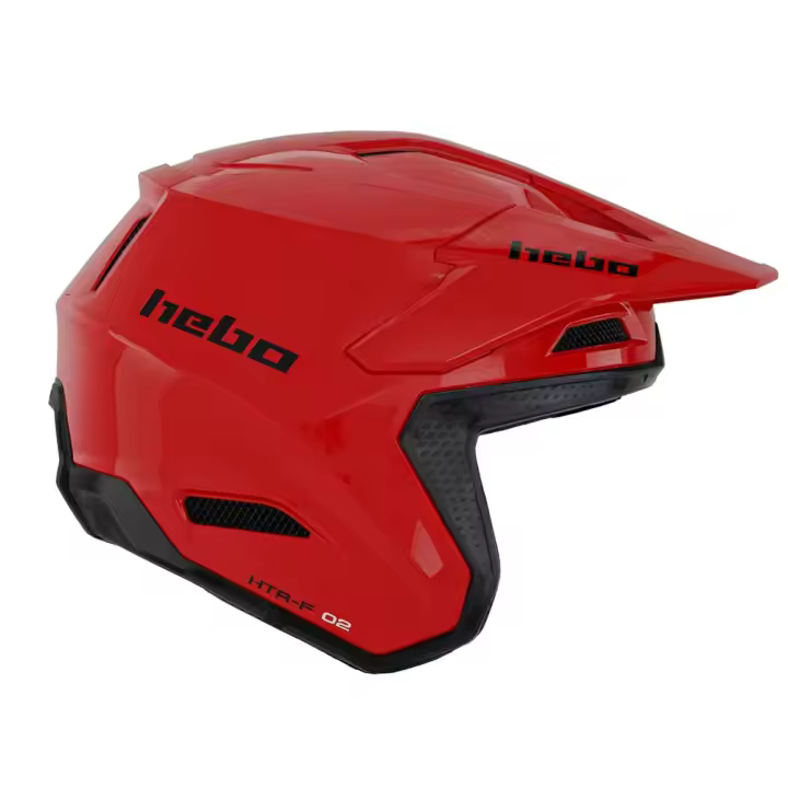 Hebo Casco Jet Zone Pro Rojo Adulto - 1