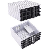 Kit De Construcción DIY Marumine Sentry Tower MOC Bloques De Ciudad Militar Prisión Policia Thief WW2 Para Jóvenes Y Adultos - details 6