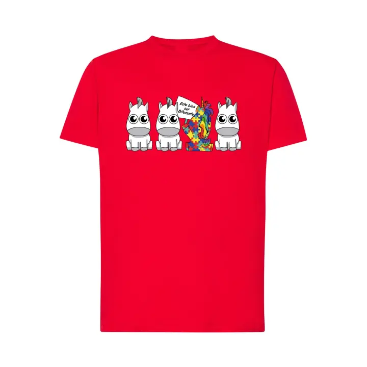 Está bien ser diferente - Camiseta Igualdad/diferencia - Unisex - Algodón premium - 1