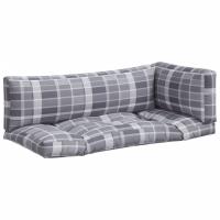 vidaXL Cojines para palets 3 unidades tela Oxford Color Rojo,  Gris,  Beige y mas Cojín Decorativo de Asiento Cojines de muebles de salon - details 12