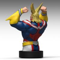 Figura Hucha Semic Distribution My Hero Academia Busto All Might 25cm - details 1