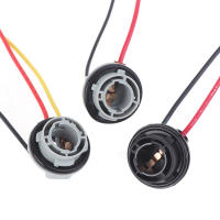 2pcs Soporte De Bombilla BAY15D P21/5W 12V Adaptador Base Conector Para Luces De Freno Accesorios De Coche Plásticos - details 0