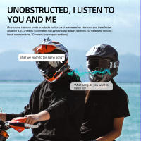 Intercomunicador De Casco X1 plus Motor Bluetooth 5.0 Headset Inalámbrico Para Motocicleta Con Altavoz Y Habla Libre 1000m Para 2 Conductores - details 8