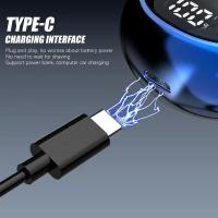 Afeitadora Eléctrica Portátil Para Viajes Mini Para Hombres Cabello Y Barba Recargable Sin Cable Tamaño De Bolsillo Para Carro Y Hogar - details 11