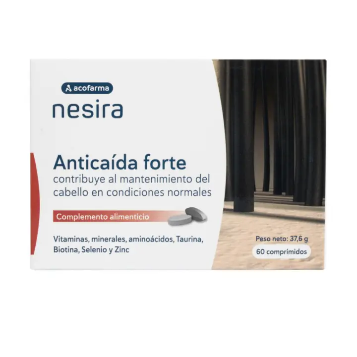 Nesira  Anticaída Forte 60 Comprimidos. Acofarma - 1