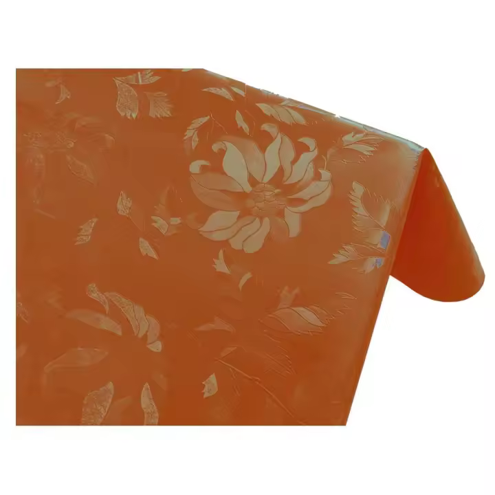Mantel de hule damasco elegante - Marrón 40102-5    mantel por metros; manteles; mantel barato; mantel jardín - 1