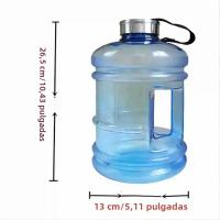 Botella De Agua Deportiva De 2.2L Para Hombres Con Escala Precisa Y Capacidad Grande Material PP Reutilizable Y Lavable En Lavavajillas - details 3