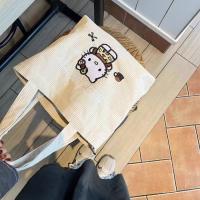Bolso De Mano Con Bordado De Gato Grande Capacidad Versátil De Corduroy Bolso Pequeño Para Mujer Para Salir Bolso De La Madre - details 9