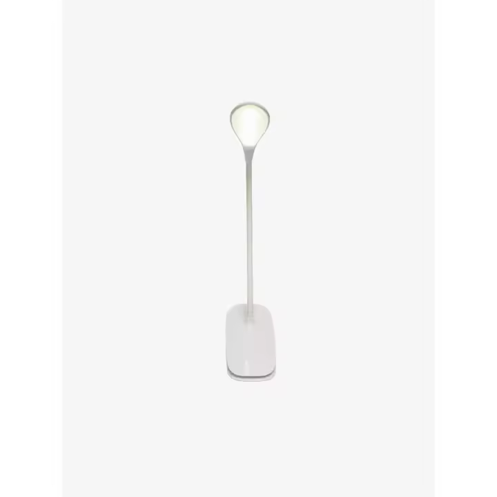 Lámpara de Escritorio 450mm LED 6500K Luz Blanca Fría 2.3W 140 Lúmenes Diseño Moderno Flexible Cuello Ajustable Ideal para Lectura Estudio Trabajo Interruptor Táctil Base Iluminación Eficiente Reduce Fatiga Visual - Extrahouse - 1