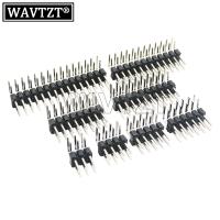 Conector De Cabo PCB De Ángulo Recto Doble Fila 2.54MM R/A Para Arduino 10PCS/LOT 2*3/4/10/12/15/40 Pin Compatible Con Arduinos - details 1