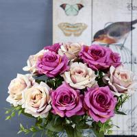 Flores Artificiales De Seda Naranja Rosa Para Decoración De Boda Tamaño Grande Y Realista Uso En Aniversarios Baños De Natación Cumpleaños Bodas Showers Decoración De Hogar Y Jardín - details 7