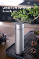 Tiartisan Termo De Deporte De Titanio 450ml Impermeable Y a Prueba De Fugas Para Camping Y Exteriores Con Aislamiento Por Vaciado - details 2