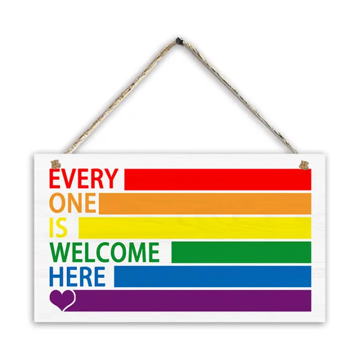 Decoración de pared para el hogar placa de bienvenida - 1