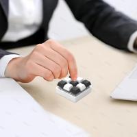 Teclado De Juguete Con 9 Teclas Para Alivio Del Estrés Y Fidget Botón De Tecla Para Manos Juguetes Para Dedos Material Plástico - details 1