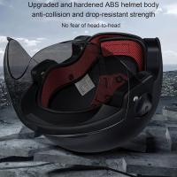 Cascos de Bicicleta, Casco de moto para hombre y Mujer, Casco de patinete Eléctrico, casco de monopatín ADULT, Cascos de scooter highly protectores que absorben Los Golpes, para adultos y jóvenes(54-62 Cm) - details 2