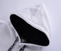 Traje De Corrida Para Hombre Con Capucha De Lujo Estilo Clásico Negro Blanco Ropa Deportiva Sencilla Calidad Superior Para Salir Diario - details 9