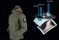 Chaqueta De Piel De Oveja Para Hombres Invierno Otoño Impermeable Táctico Exterior Pesca Senderismo Camping Traje Térmico - details 13