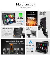BQCC 7" IPS HD Portátil MP5 Jugador De Coche Con Mirrorlink WIFI BT FM USB TF Autoradio Wireless Carplay Android Auto IOS Estéreo De Vehículo - details 1