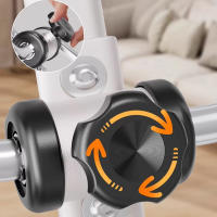 Bicicleta De Ejercicio Interior Home Trainer Para Deportes En Casa Pedales Ajustables Resistencia Ajustable Plegable Material De Acero - details 6