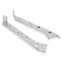 Soporte De Estuche De Silla Drag HD Para Harley Electra Glide Road Glide Road King Street Glide FLHX Tour Glide FLT En Cromo - details 0