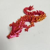 Nueva Figura De Dragón Chino 3D Con Articulaciones Completa Decoración Para El Hogar Juguete Creativo Coleccionable - details 28