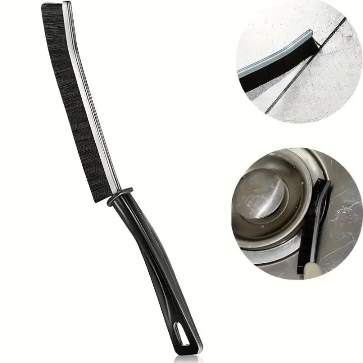 Cepillo De Limpieza Duradero Para Espacios Pequeños Y Angulos Duros Para Cocina Baño Y Ducha Cerdas De Nieve Limpieza Profunda Pack De 1/5 - 1