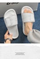 Zapatillas De Verano Para Hombre Suaves Y Cómodas Con Velcro Air Cushion Zapatos Casuales De Un Término Para Interior - details 14
