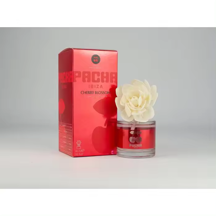 NATUAROMATIC AMBIENTADOR FLOR PERFUMADA 95ML PACHA CHERRY BLOSSOM AMBIENTACION 7x7x17 Cms. - 1