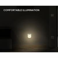 Lámpara Nocturna Con Sensor De Movimiento EU Plug LED Para Niños Luz De Noche Inalámbrica Para Mesa De Cama WC Pasillo Habitación - details 7