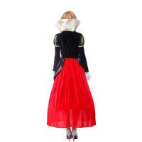 Disfraz De Reina Roja De Alice En El País De Las Maravillas Para Mujer Ropa De Cosplay Sexy Real Traje De Fiesta De Halloween - details 5