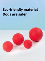 Bola De Goma Dura Para Perros Resistente Al Masticar Y Juguetes De Entrenamiento Para Jugar Y Buscar Bola TPR Bouncy Para Mascotas - details 3