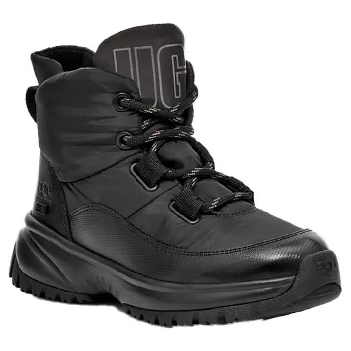 Ugg Botas Yose Puffer Lace Negro - 1