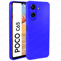 Funda Para XIAOMI POCO C65 Proteccion 3D Cámara, Cubre Cámara, Carcasa, Gel TPU Silicona Suave Mate, Color Negro Azul Rojo Rosa Morado, Ajuste Perfecto, Acceso Conector Carga Auricular, Meloenvias mle26 - details 2